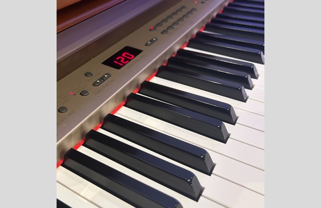 Yamaha CLP330 Satin Cherry Digital Piano, Used - Complete Package (SN:BCQI01004) - Image 6